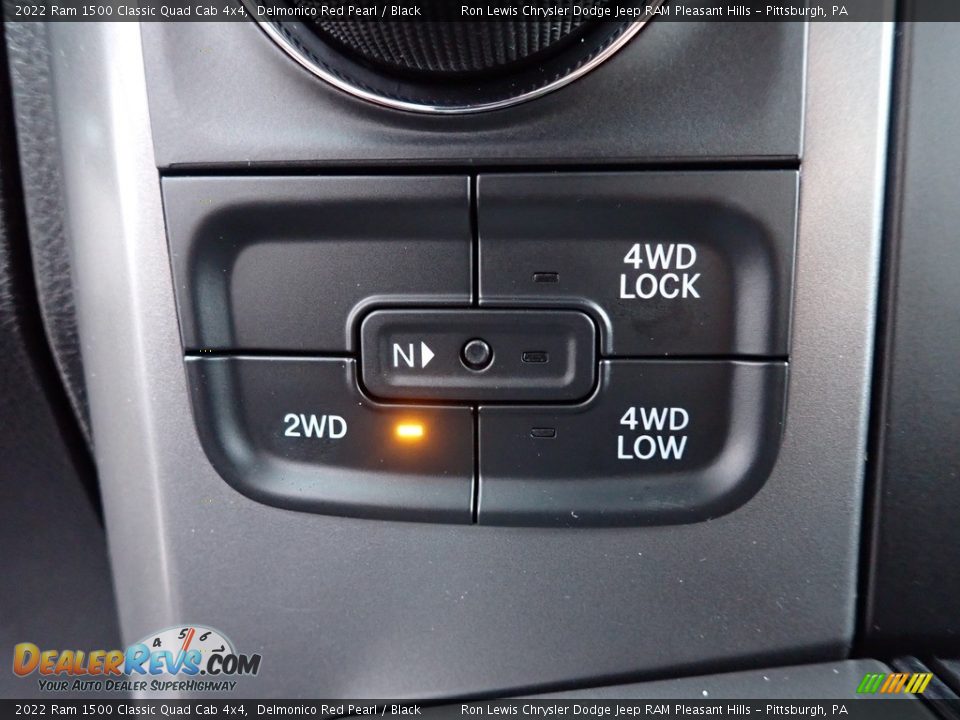 2022 Ram 1500 Classic Quad Cab 4x4 Delmonico Red Pearl / Black Photo #17