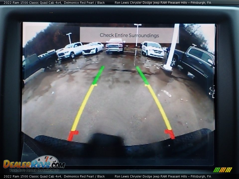 2022 Ram 1500 Classic Quad Cab 4x4 Delmonico Red Pearl / Black Photo #19