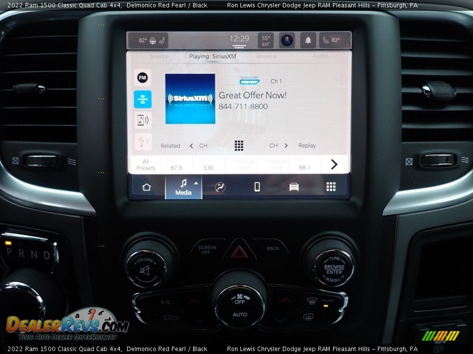2022 Ram 1500 Classic Quad Cab 4x4 Delmonico Red Pearl / Black Photo #20