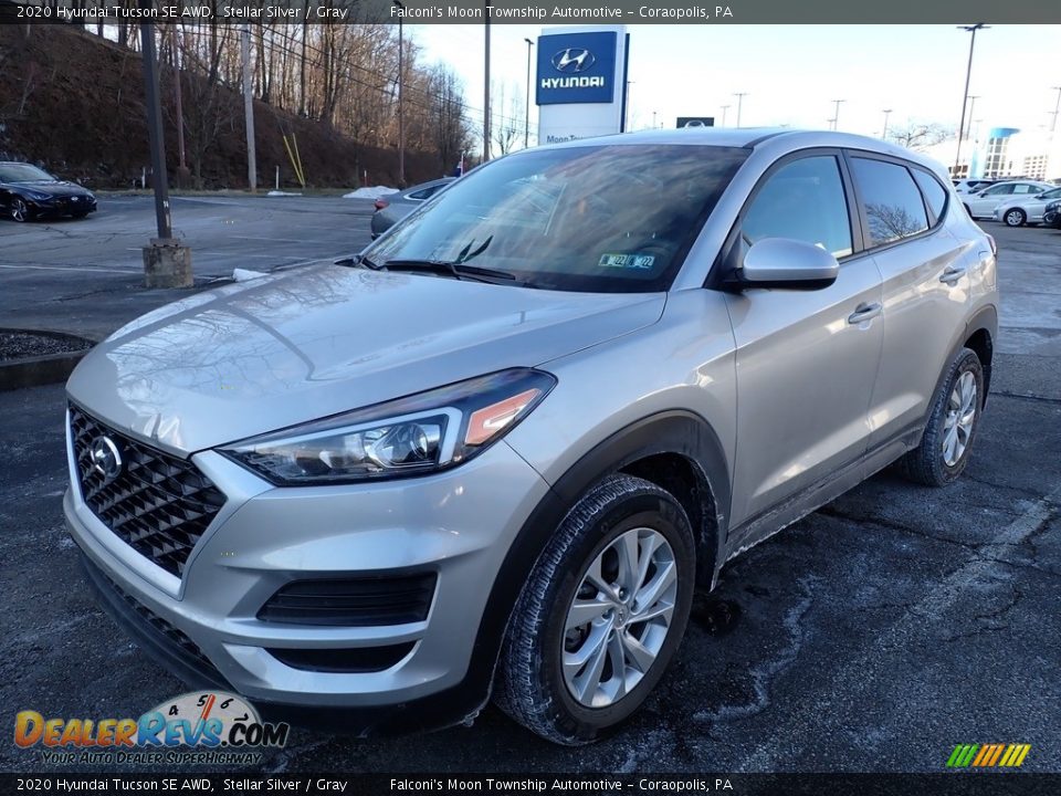 2020 Hyundai Tucson SE AWD Stellar Silver / Gray Photo #1