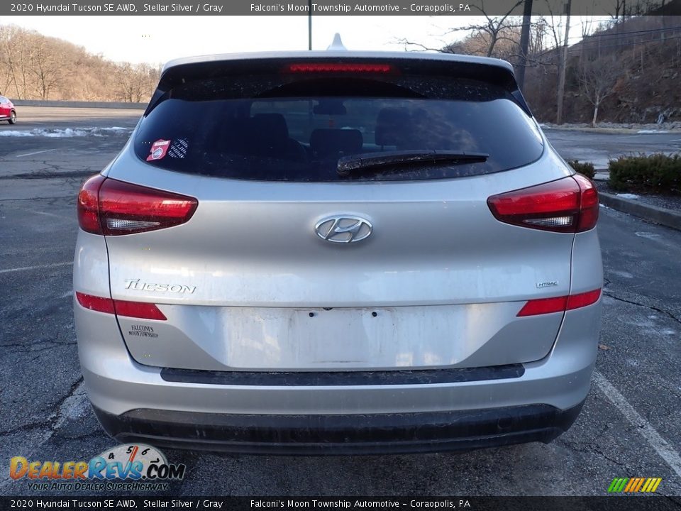 2020 Hyundai Tucson SE AWD Stellar Silver / Gray Photo #3