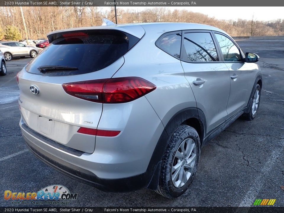 2020 Hyundai Tucson SE AWD Stellar Silver / Gray Photo #4