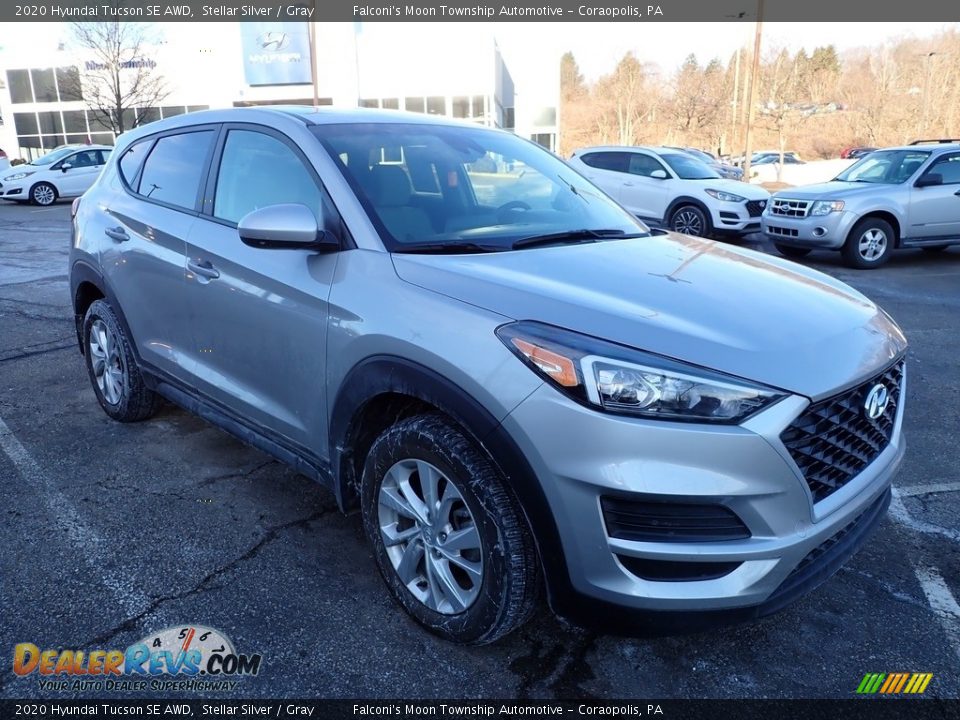 2020 Hyundai Tucson SE AWD Stellar Silver / Gray Photo #5