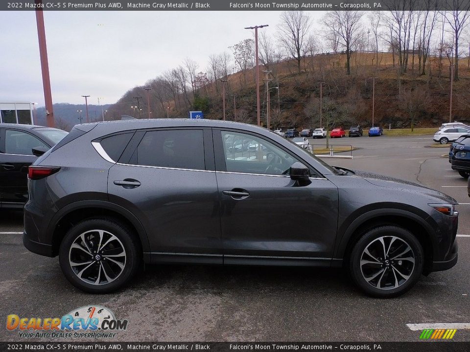 Machine Gray Metallic 2022 Mazda CX-5 S Premium Plus AWD Photo #1