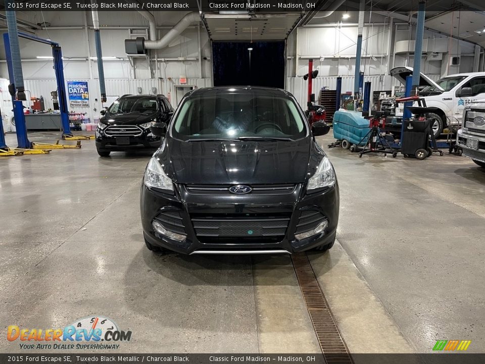 2015 Ford Escape SE Tuxedo Black Metallic / Charcoal Black Photo #1