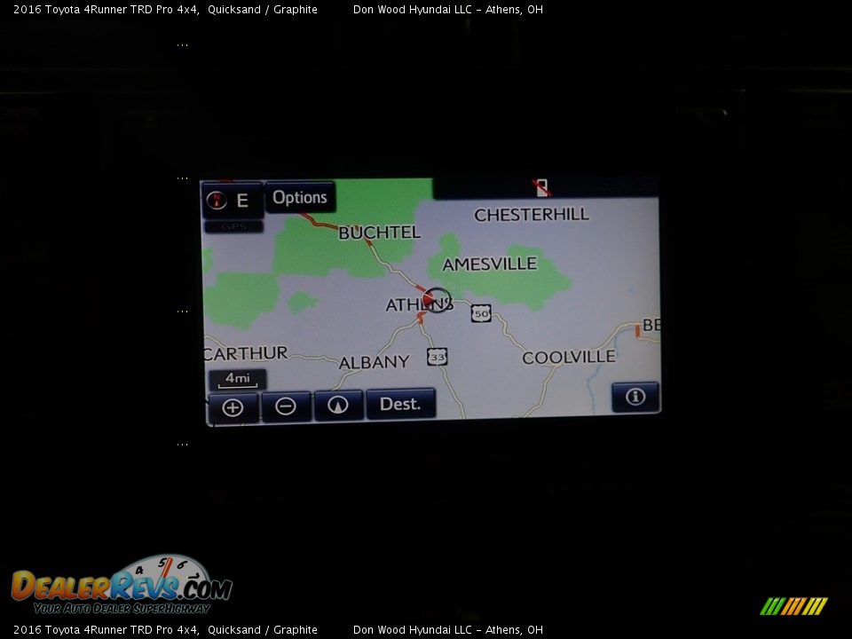 2016 Toyota 4Runner TRD Pro 4x4 Quicksand / Graphite Photo #3