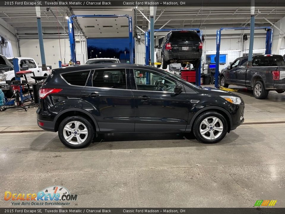 2015 Ford Escape SE Tuxedo Black Metallic / Charcoal Black Photo #4