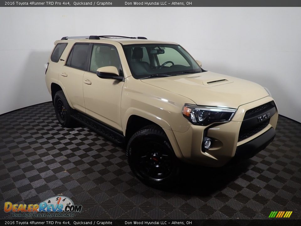 2016 Toyota 4Runner TRD Pro 4x4 Quicksand / Graphite Photo #5