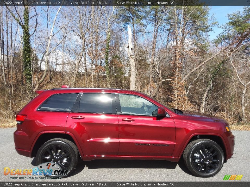 Velvet Red Pearl 2022 Jeep Grand Cherokee Laredo X 4x4 Photo #5