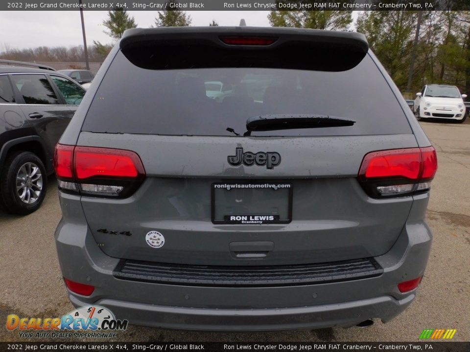 2022 Jeep Grand Cherokee Laredo X 4x4 Sting-Gray / Global Black Photo #6