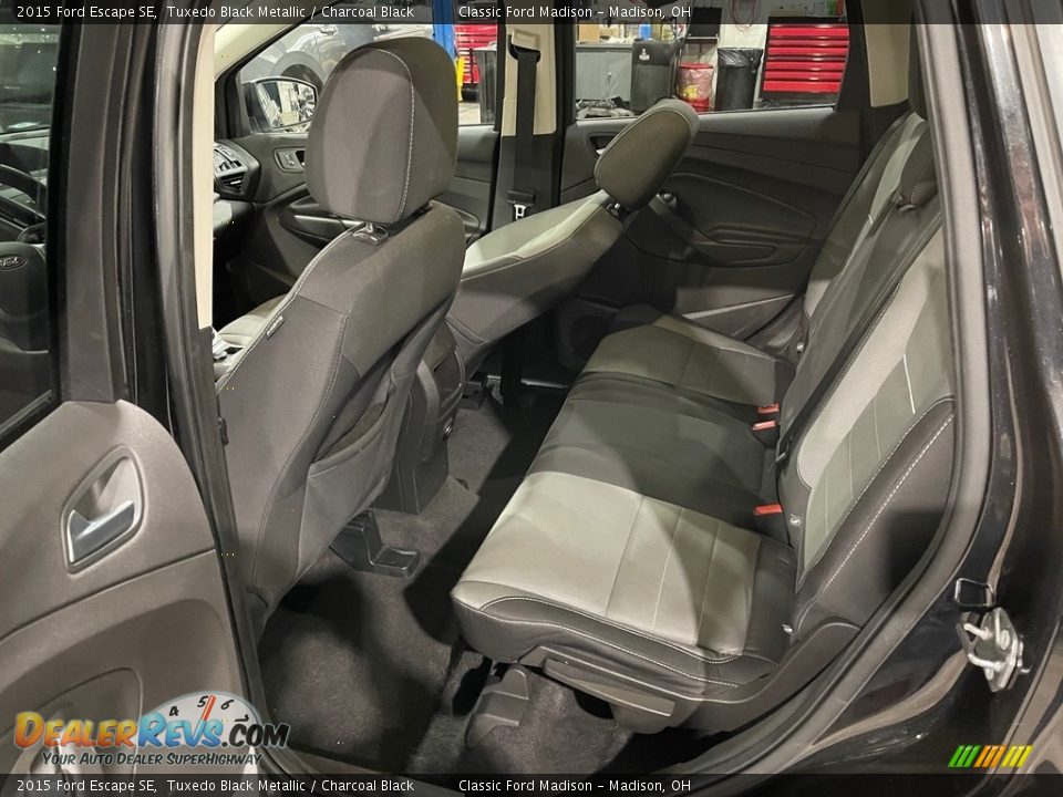 2015 Ford Escape SE Tuxedo Black Metallic / Charcoal Black Photo #13