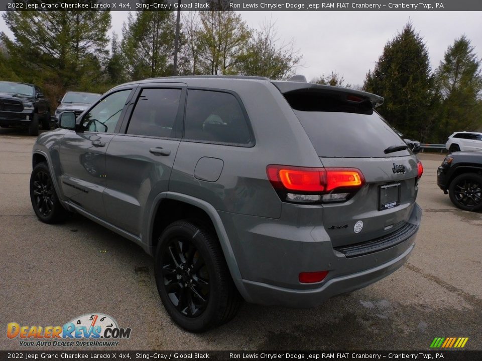 2022 Jeep Grand Cherokee Laredo X 4x4 Sting-Gray / Global Black Photo #8