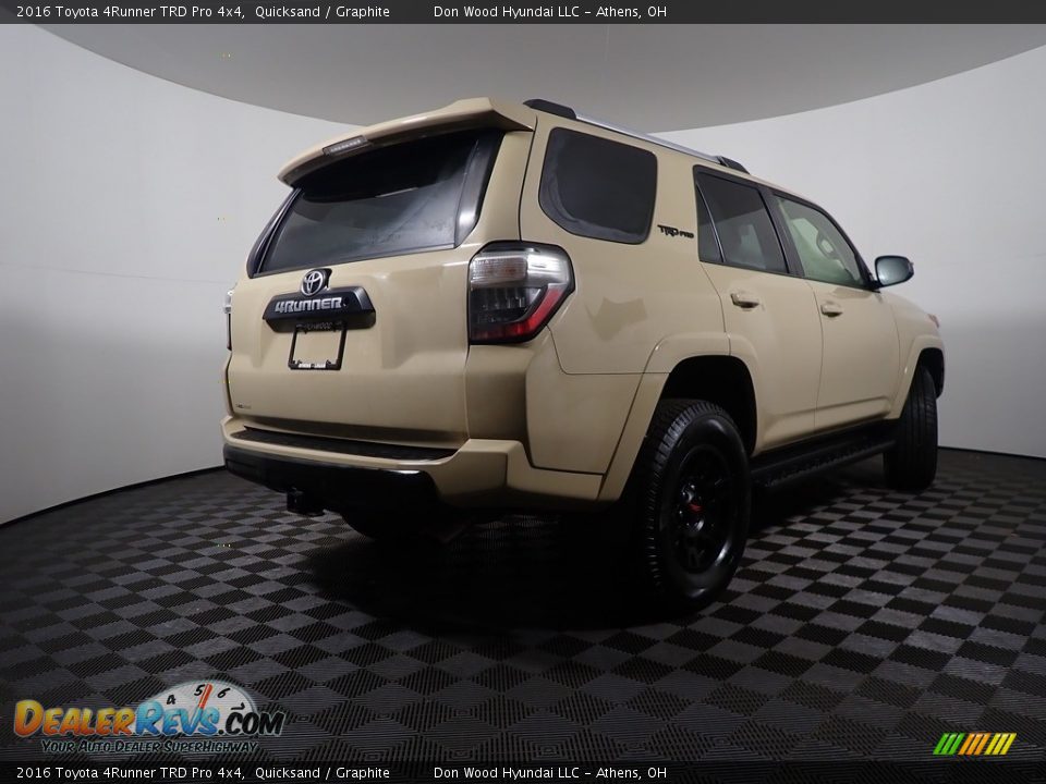 2016 Toyota 4Runner TRD Pro 4x4 Quicksand / Graphite Photo #18