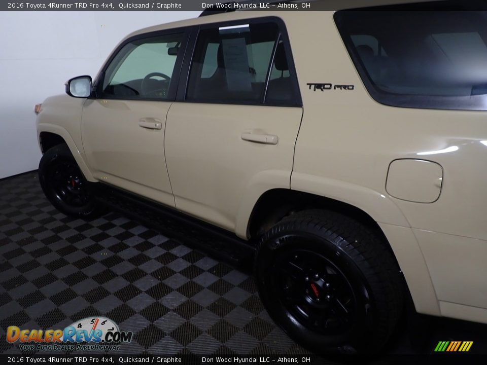 2016 Toyota 4Runner TRD Pro 4x4 Quicksand / Graphite Photo #20