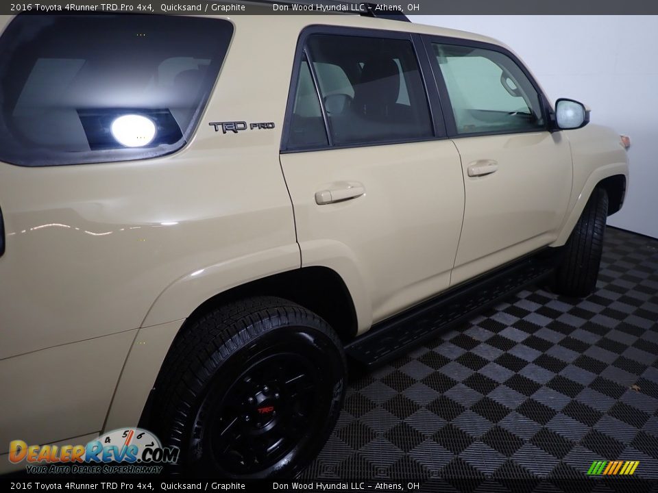 2016 Toyota 4Runner TRD Pro 4x4 Quicksand / Graphite Photo #21