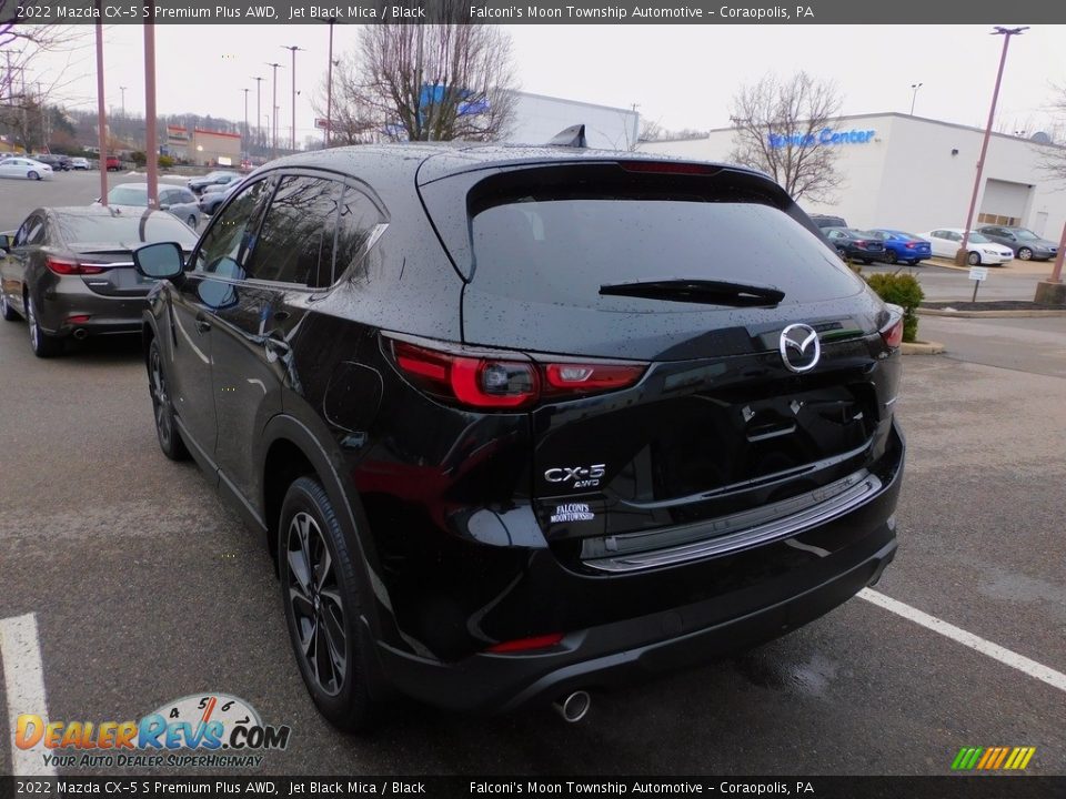 2022 Mazda CX-5 S Premium Plus AWD Jet Black Mica / Black Photo #5