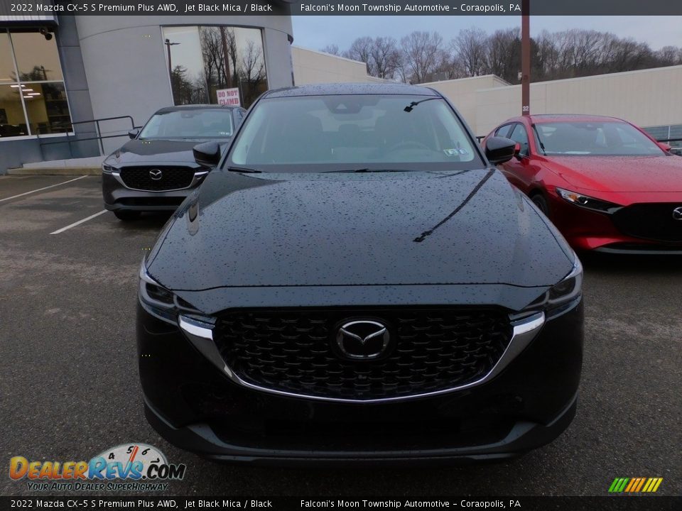 2022 Mazda CX-5 S Premium Plus AWD Jet Black Mica / Black Photo #8