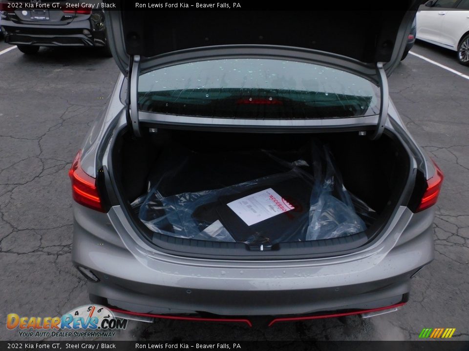 2022 Kia Forte GT Steel Gray / Black Photo #4