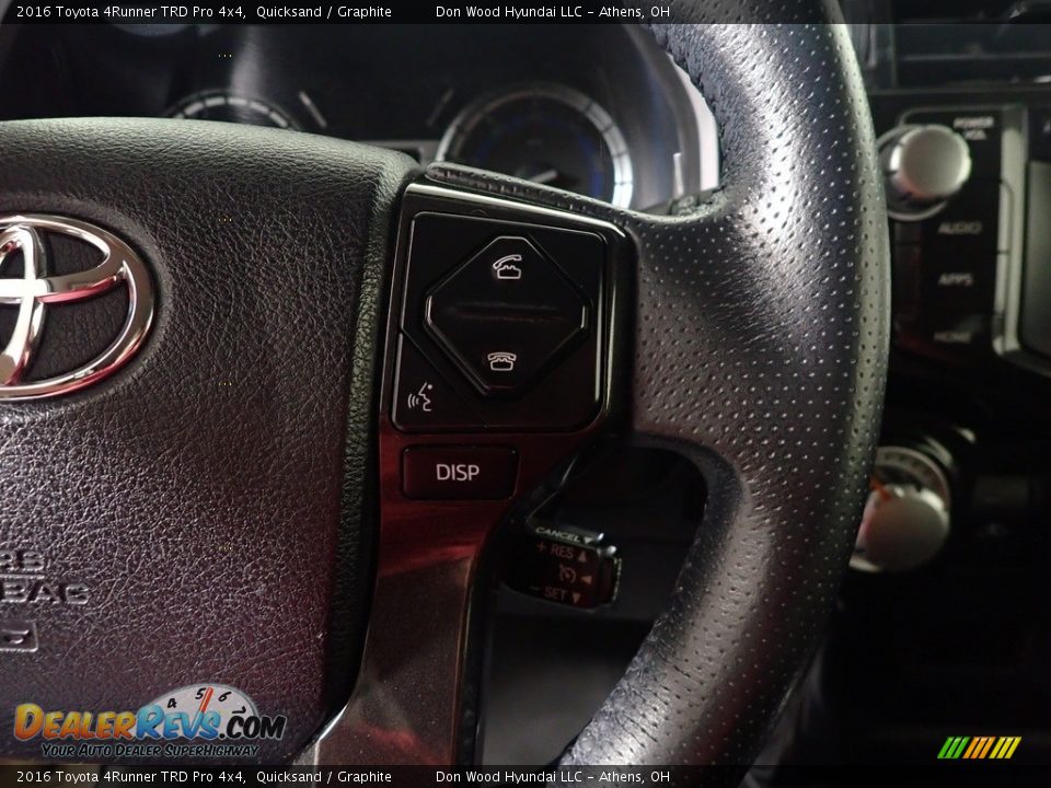2016 Toyota 4Runner TRD Pro 4x4 Quicksand / Graphite Photo #32