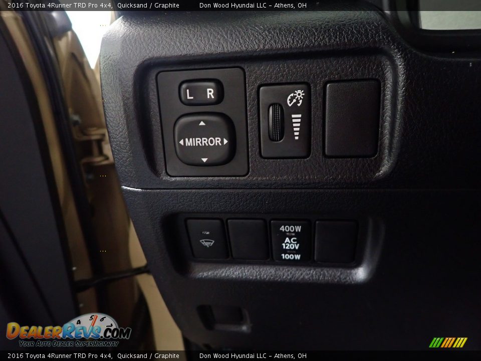 2016 Toyota 4Runner TRD Pro 4x4 Quicksand / Graphite Photo #33