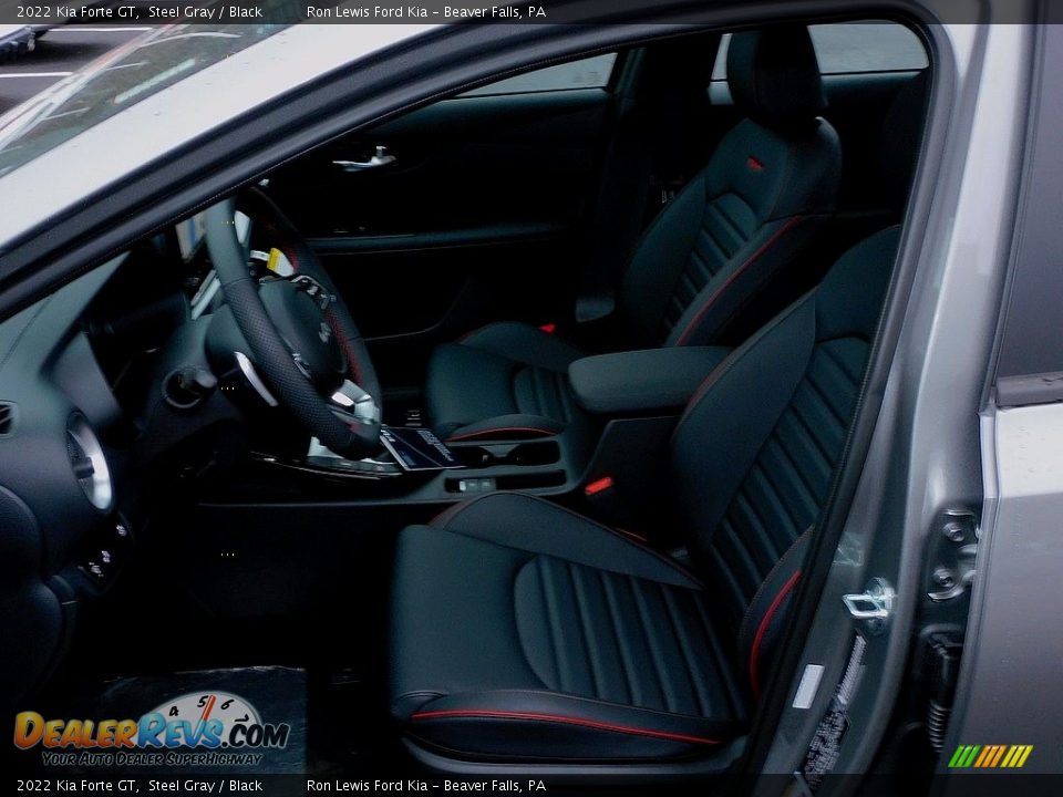 2022 Kia Forte GT Steel Gray / Black Photo #11