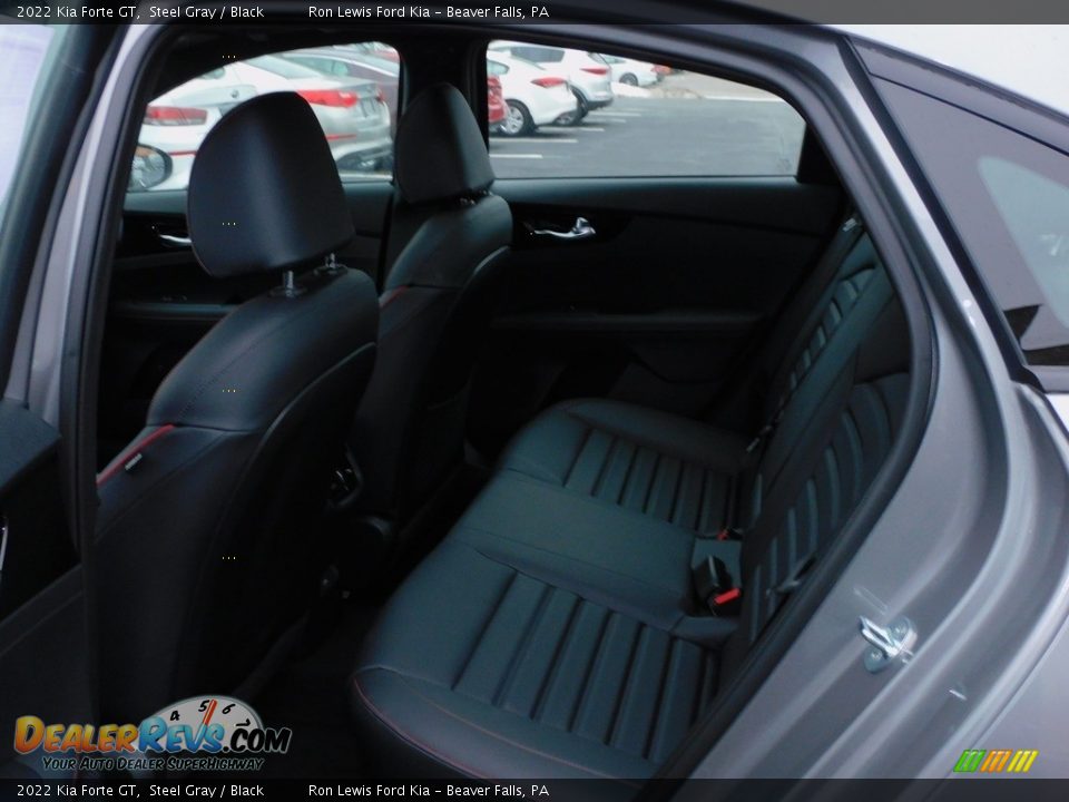 2022 Kia Forte GT Steel Gray / Black Photo #12