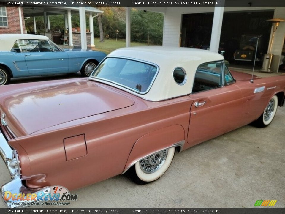 1957 Ford Thunderbird Convertible Thunderbird Bronze / Bronze Photo #1