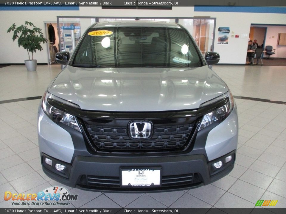 2020 Honda Passport EX-L AWD Lunar Silver Metallic / Black Photo #2