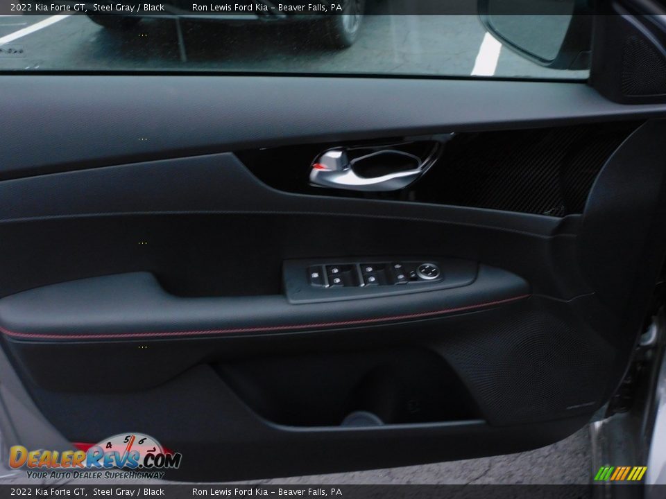 2022 Kia Forte GT Steel Gray / Black Photo #14