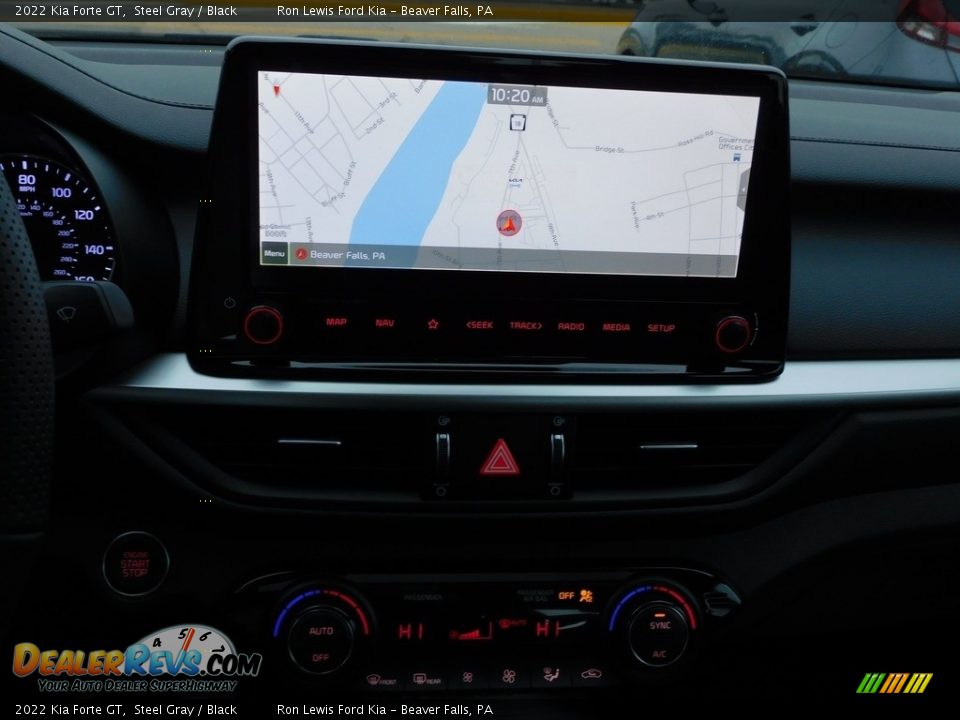 2022 Kia Forte GT Steel Gray / Black Photo #16