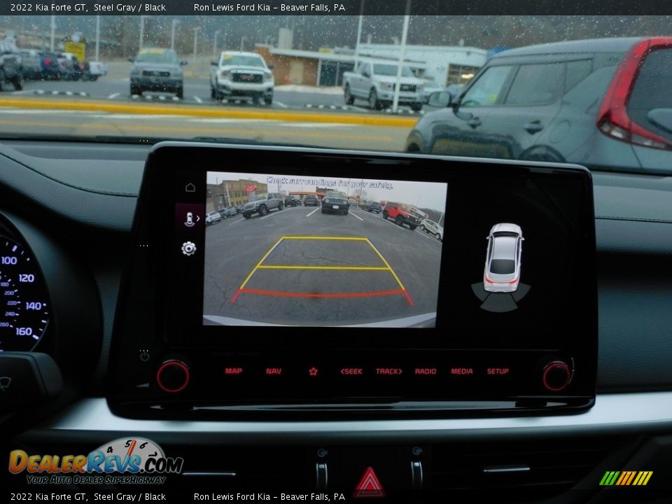 2022 Kia Forte GT Steel Gray / Black Photo #17