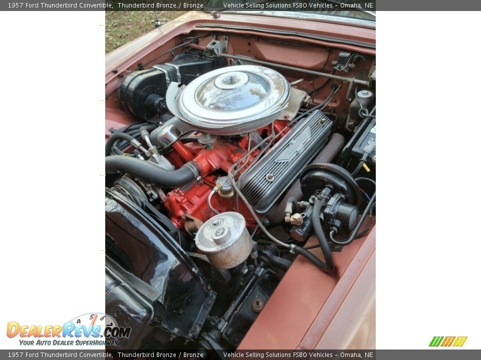 1957 Ford Thunderbird Convertible Thunderbird Bronze / Bronze Photo #4