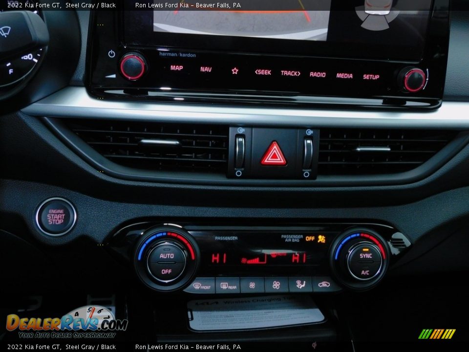 2022 Kia Forte GT Steel Gray / Black Photo #18