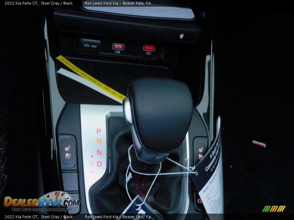 2022 Kia Forte GT Steel Gray / Black Photo #19
