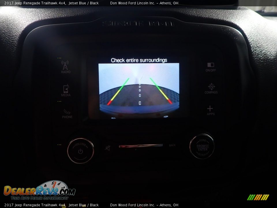 2017 Jeep Renegade Trailhawk 4x4 Jetset Blue / Black Photo #4