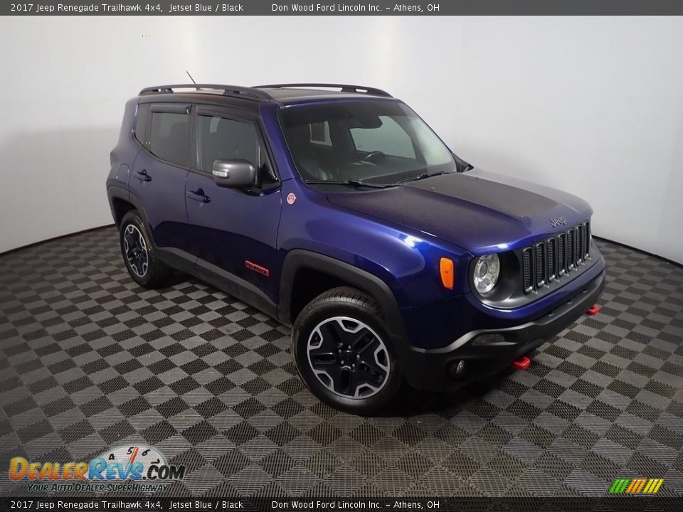 2017 Jeep Renegade Trailhawk 4x4 Jetset Blue / Black Photo #5