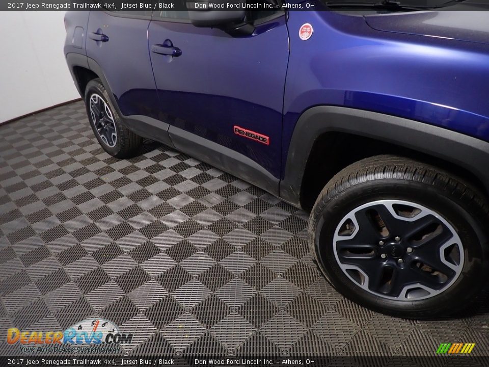 2017 Jeep Renegade Trailhawk 4x4 Jetset Blue / Black Photo #6