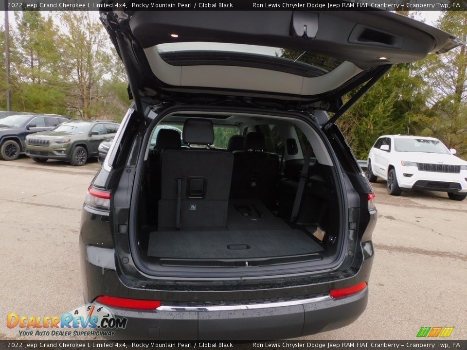 2022 Jeep Grand Cherokee L Limited 4x4 Rocky Mountain Pearl / Global Black Photo #7