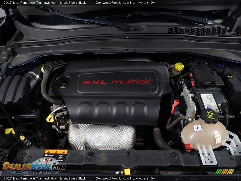 2017 Jeep Renegade Trailhawk 4x4 Jetset Blue / Black Photo #9