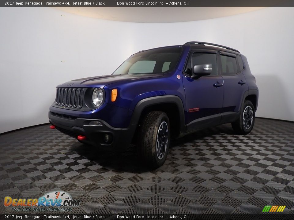 2017 Jeep Renegade Trailhawk 4x4 Jetset Blue / Black Photo #10