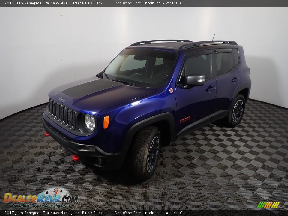 2017 Jeep Renegade Trailhawk 4x4 Jetset Blue / Black Photo #11