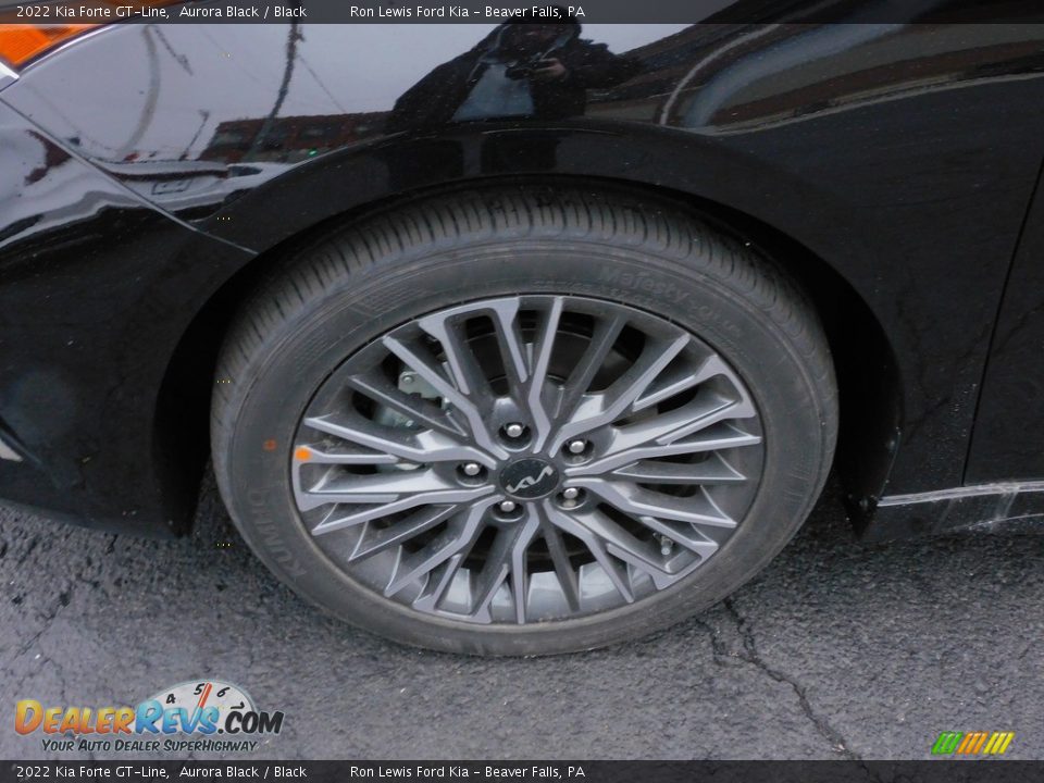 2022 Kia Forte GT-Line Aurora Black / Black Photo #10