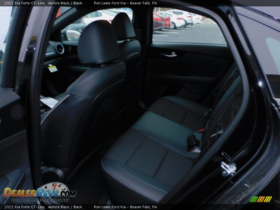 2022 Kia Forte GT-Line Aurora Black / Black Photo #12