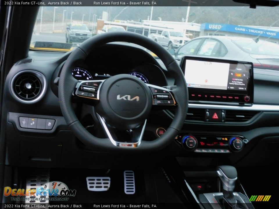 2022 Kia Forte GT-Line Aurora Black / Black Photo #13