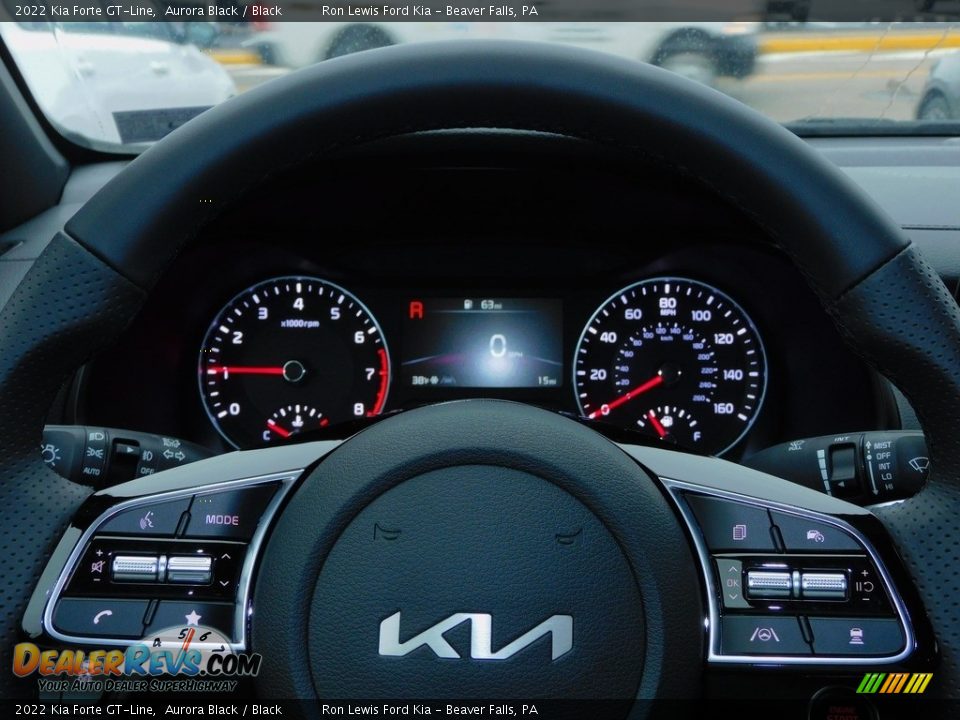 2022 Kia Forte GT-Line Aurora Black / Black Photo #19