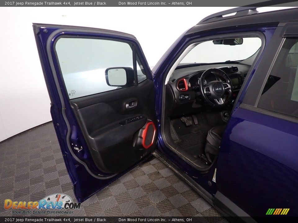 2017 Jeep Renegade Trailhawk 4x4 Jetset Blue / Black Photo #22
