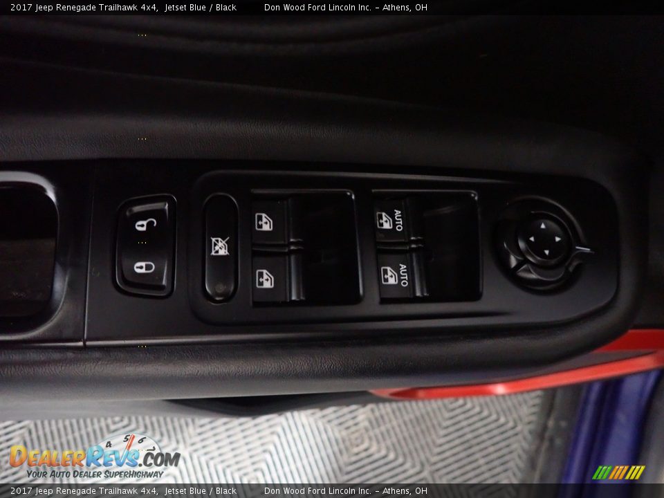2017 Jeep Renegade Trailhawk 4x4 Jetset Blue / Black Photo #23