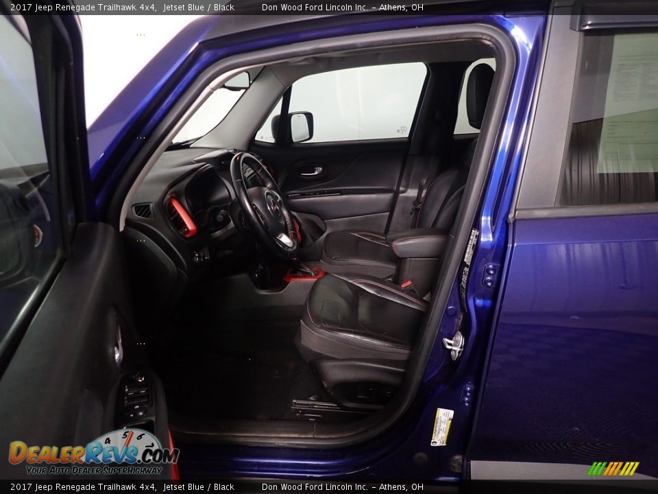 2017 Jeep Renegade Trailhawk 4x4 Jetset Blue / Black Photo #24