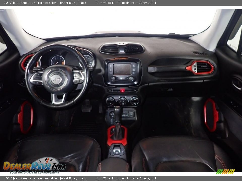 2017 Jeep Renegade Trailhawk 4x4 Jetset Blue / Black Photo #26