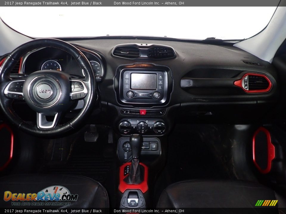 2017 Jeep Renegade Trailhawk 4x4 Jetset Blue / Black Photo #27